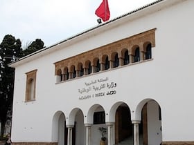 Ministère de l'Education nationale, de la formation professionnelle, de l'enseignement supérieur et de la recherche scientifique à Rabat.