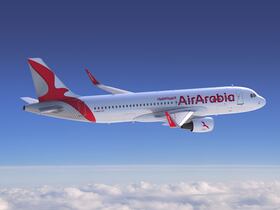 Un appareil de la compagnie aérienne Air Arabia.