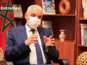 Le ministre de la Santé et de la Protection sociale, Khalid Aït Taleb.