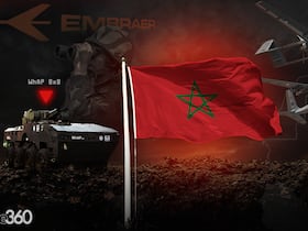 Le drapeau du Royaume du Maroc. (Y.El Harrak/Le360).