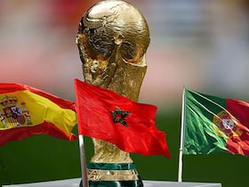 La Coupe du monde de football 2030 au Maroc, en Espagne et au Portugal.