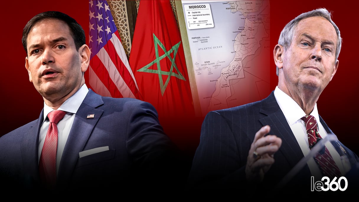 Le secrétaire d'Etat Marco Rubio et le congressman Joe Wilson. (W.Belafkih/Le360).