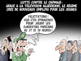 Dessin de Ghilas Aïnouche.