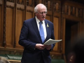 Jim Shannon, député à la chambre britannique des comnunes.