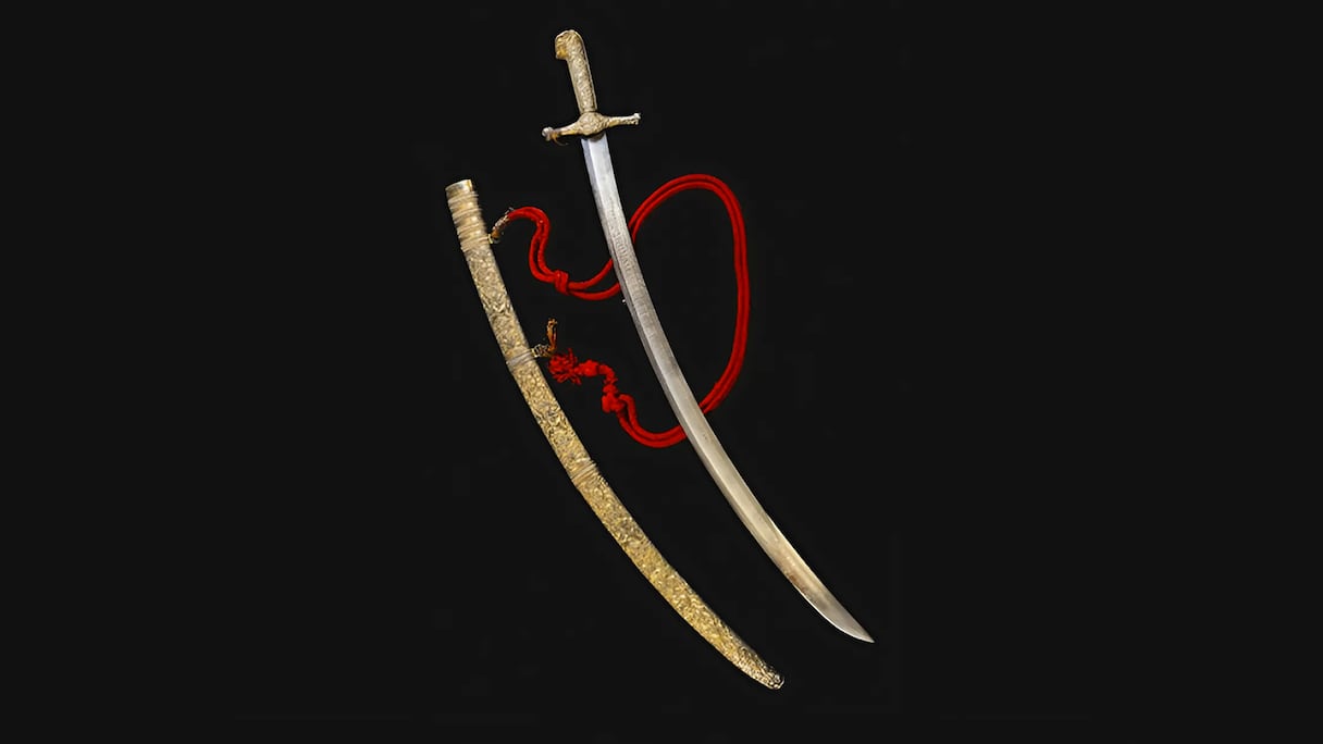 Le sabre de la capitulation de l'émir Abd el-Kader en 1847, que l'Algérie voudrait récupérer auprès de la France.