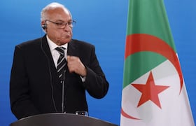Ahmed Attaf, ministre algérien des Affaires étrangères.