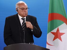 Ahmed Attaf, ministre algérien des Affaires étrangères.