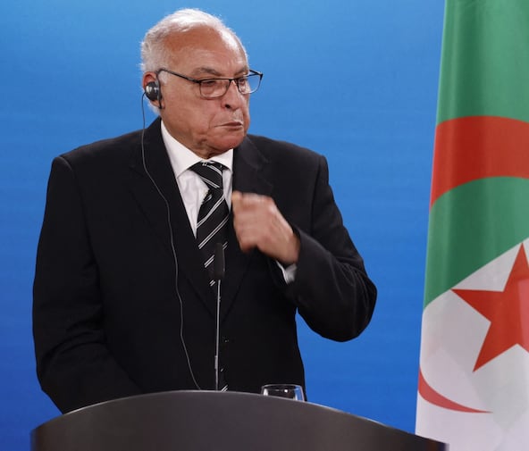 Ahmed Attaf, ministre algérien des Affaires étrangères.