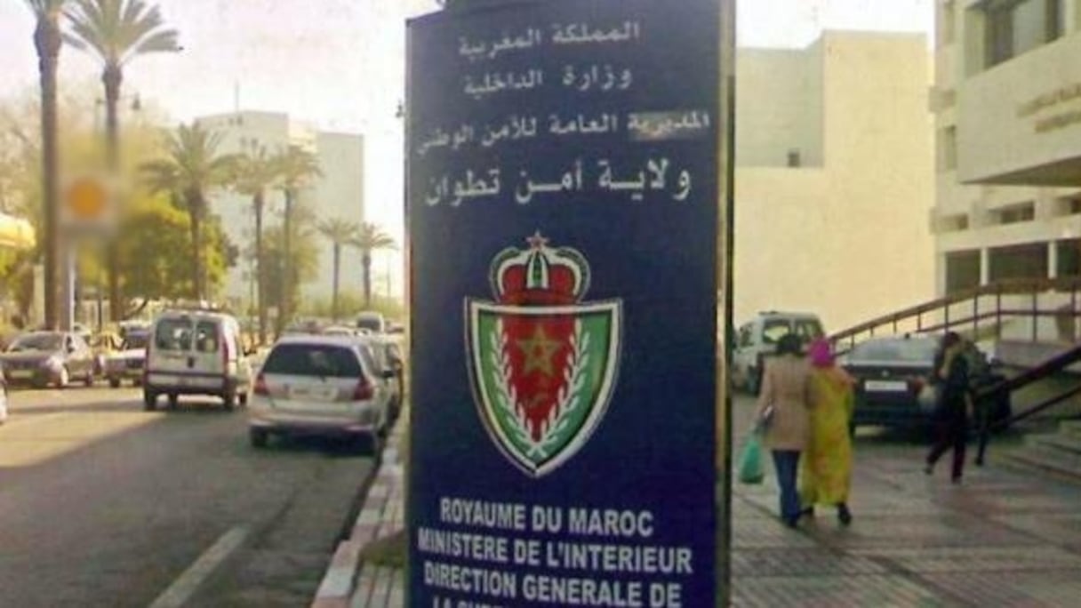 Siège de la préfecture de police de Tétouan.