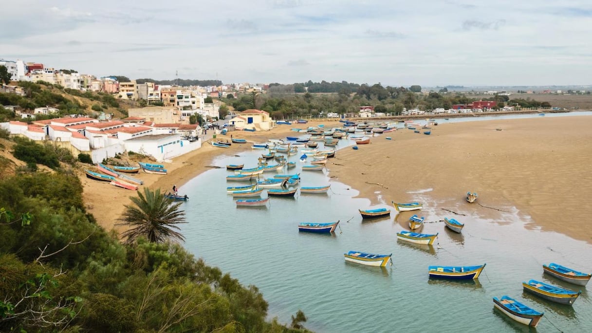 Moulay Bousselham, à mi-chemin entre Rabat et Tanger.