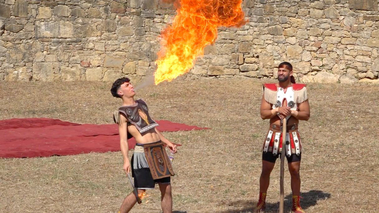 عروض تاريخية تعيد الحياة لموقع ليكسوس الأثري بالعرائش