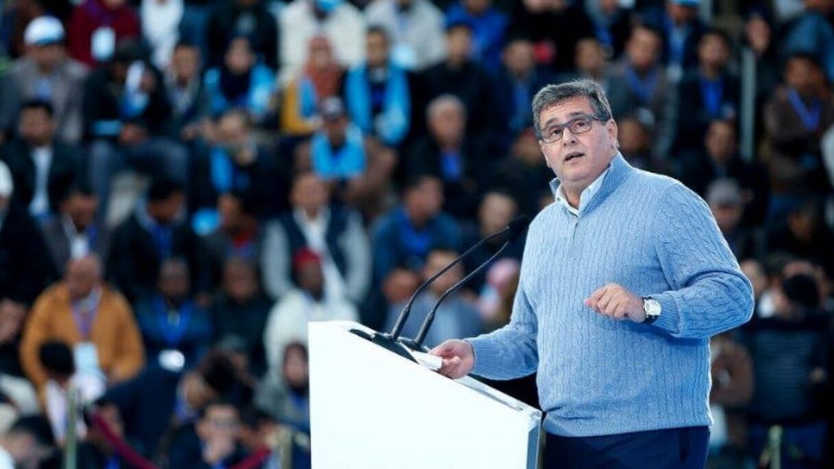 Aziz Akhannouch, président du Rassemblement national des indépendants (RNI).