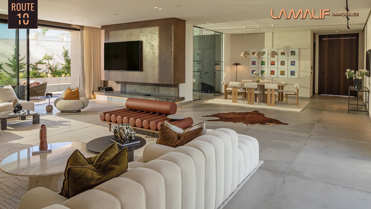 A coeur de la Résidence Route 10 de Lamalif Immobilier.