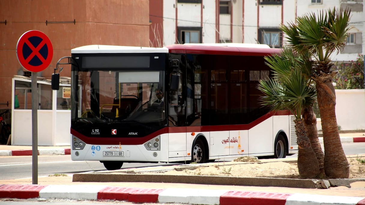 Un bus de Laâyoune.