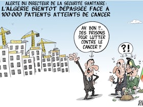 Dessin de Ghilas Aïnouche.