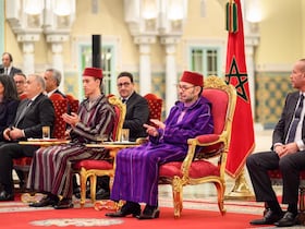 Le roi Mohammed VI a présidé, vendredi 13 février 2026 au Palais royal de Casablanca, la cérémonie de lancement du futur complexe industriel de Safran à Nouaceur, dédié à la production de trains d’atterrissage.