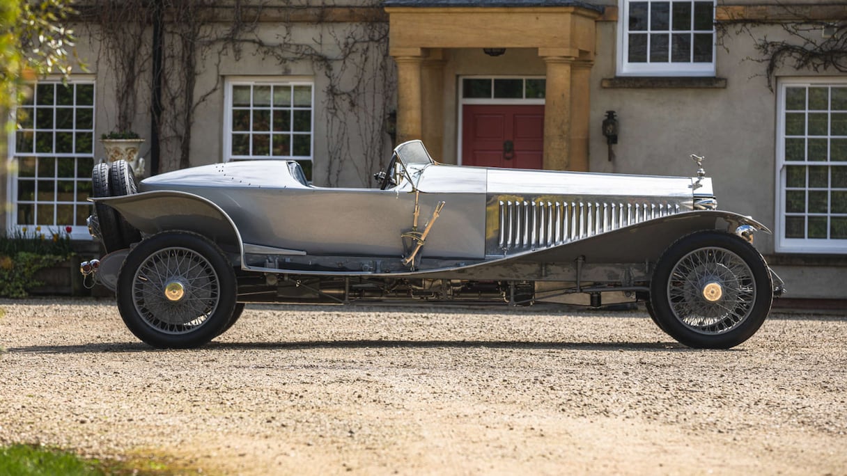 Rolls Royce Phantom 1 de 1925 ayant appartenu au Roi Mohammed V, mise en vente le 4 août 2023.