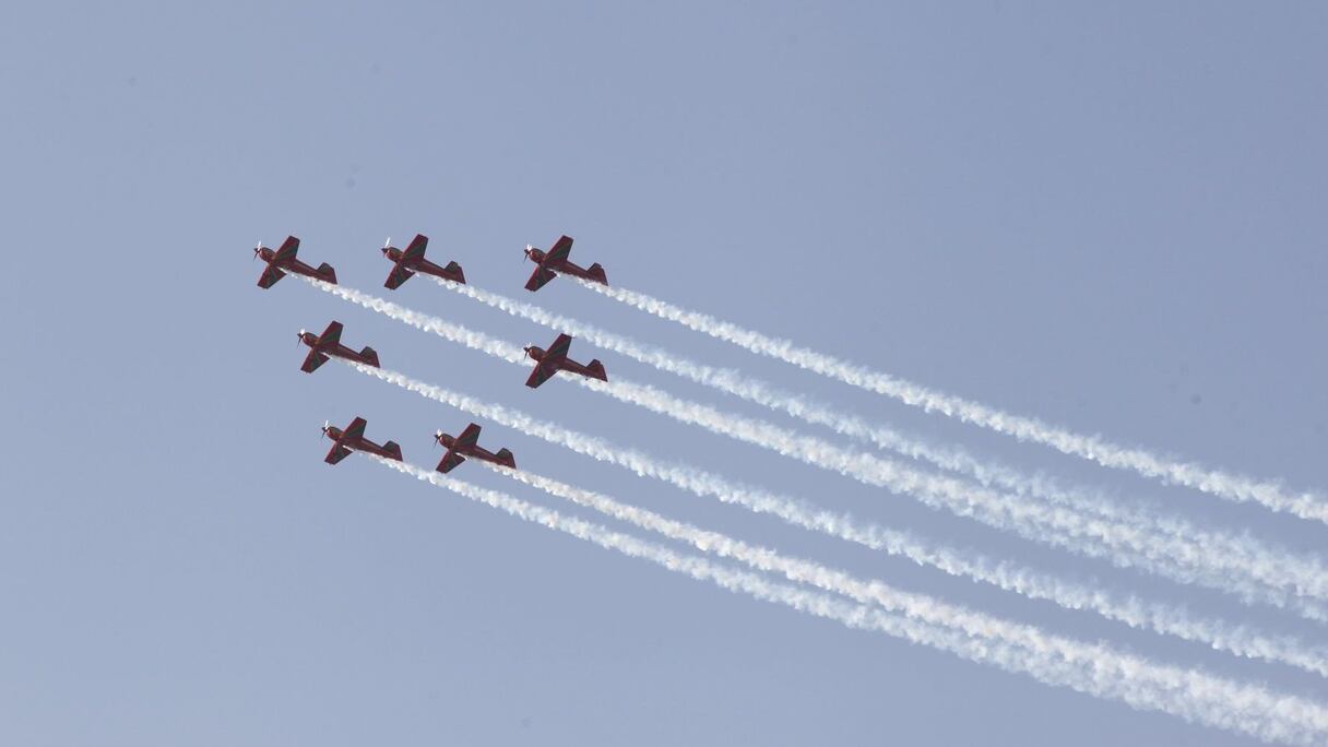 Harmonie et agilité, des tableaux aériens qui se passent de tout commentaire