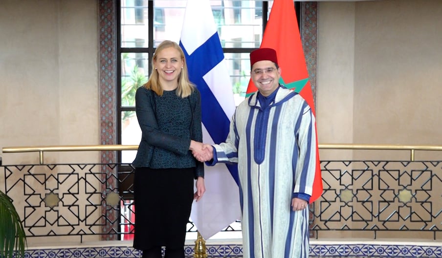 المغرب وفنلندا يتعهدان بتطوير الشراكة السياسية والاقتصادية