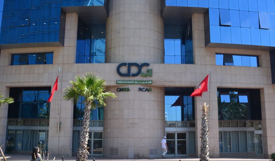 Siège de CDG Prévoyance à Hay Riad, Rabat.