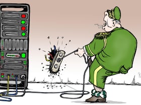 Dessin de Khalid Gueddar.