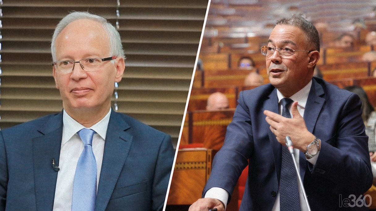 Bachir Rachdi et Fouzi Lekjaa.