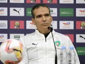 Hicham Dguig, sélectionneur de l'équipe nationale de futsal.