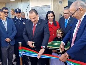 Lors de l’inauguration du consulat général de la République du Guatemala à Dakhla, jeudi 1er décembre 2022.