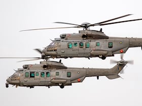 Des hélicoptères H225M Caracal.