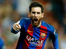 Lionel Messi sous les couleurs du Barça.