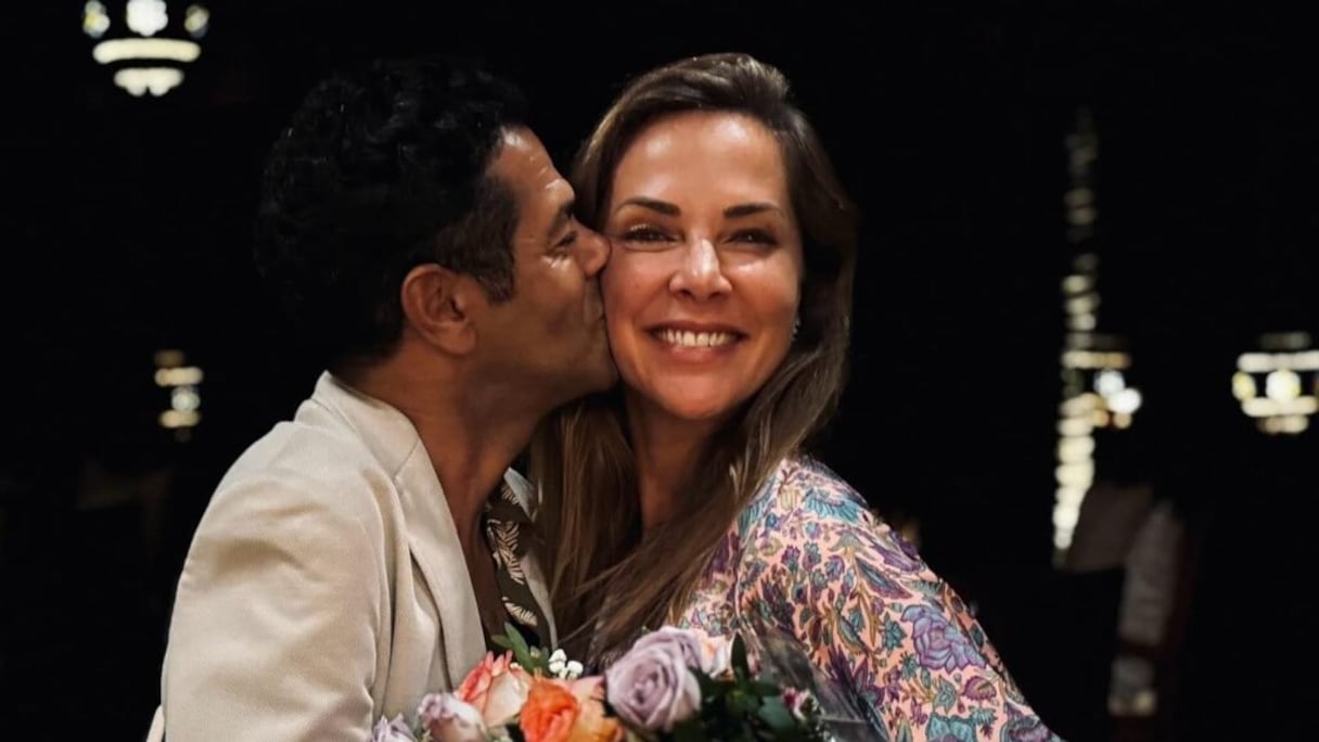 Jamel Debbouze et Melissa Theuriau, le jour de 46ème anniversaire.