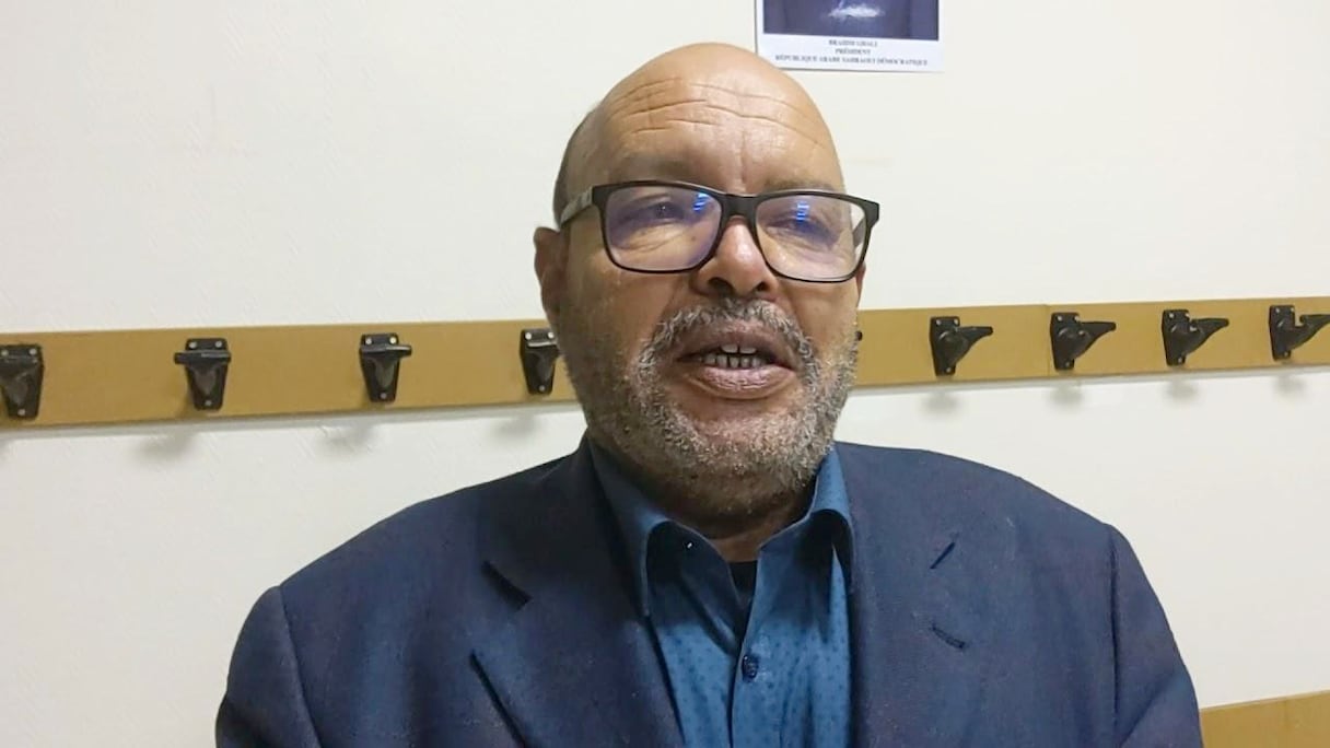 Mustapha Sidi Ali El Bachir, dirigeant du Polisario.