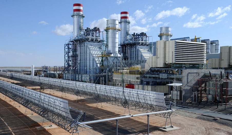 Centrale Aïn Beni Mathar - Gaz - Gazoduc Maghreb-Europe - GME