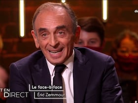 Eric Zemmour, invité de l'émission "On est en direct", le 11 septembre, sur France 2.