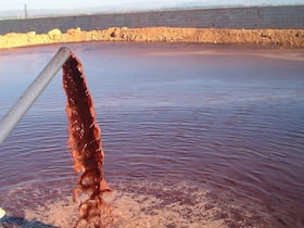 Les margines polluent la nappe phréatique.