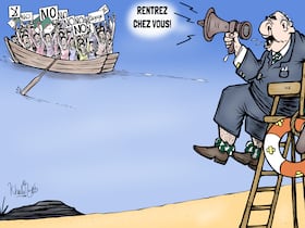 Dessin de Khalid Gueddar.