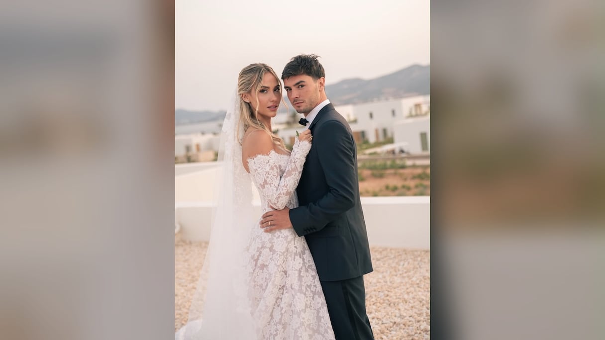 Brahim Diaz et Luz Méndez se sont mariés.