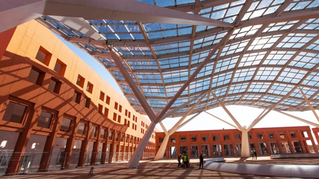 L’Université Mohammed VI Polytechnique.