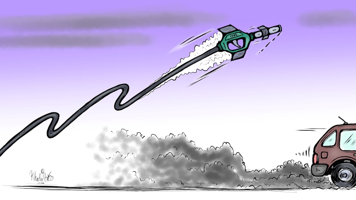 Dessin de Khalid Gueddar.