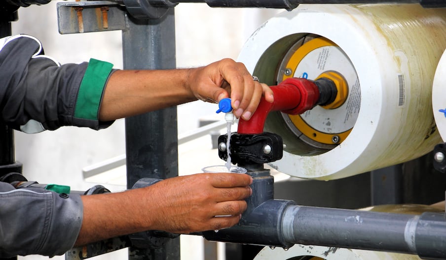 La station de dessalement d'eau de mer de Jorf Lasfar