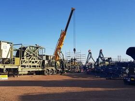 استخراج الغاز الطبيعي من حقل تندرارة بشرق المغرب