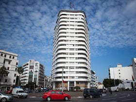 L'immeuble Liberté, dit le 17 étages, au quartier Mers Sultan, à Casablanca.