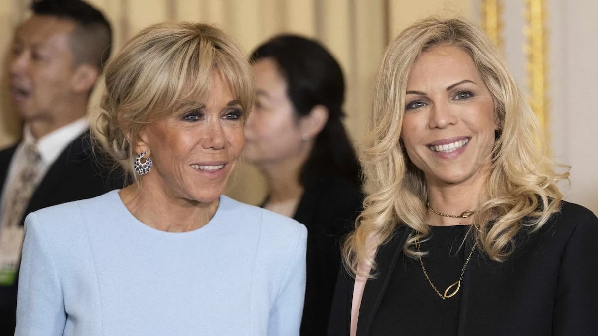 Brigitte Macron et sa fille Laurence Auzière.