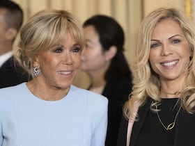 Brigitte Macron et sa fille Laurence Auzière.