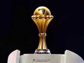 Le trophée de la CAN.