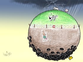 Dessin de Khalid Gueddar.