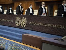 La Cour internationale de justice.