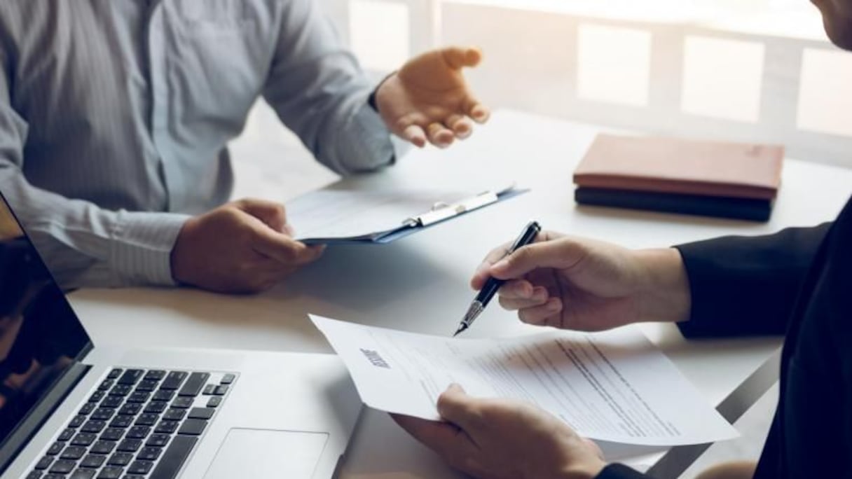 Un entretien d'embauche (photo d'illustration).