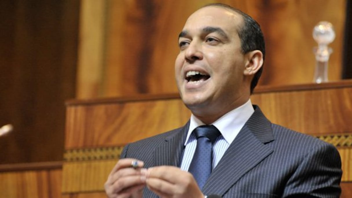 Mohammed Ouzzine, secrétaire général du Mouvement Populaire et ancien ministre.
