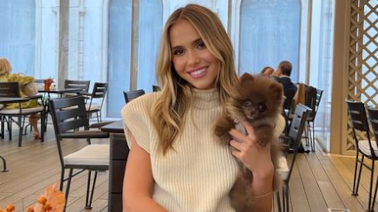 Luz Mendez, la compagne de Brahim Diaz.